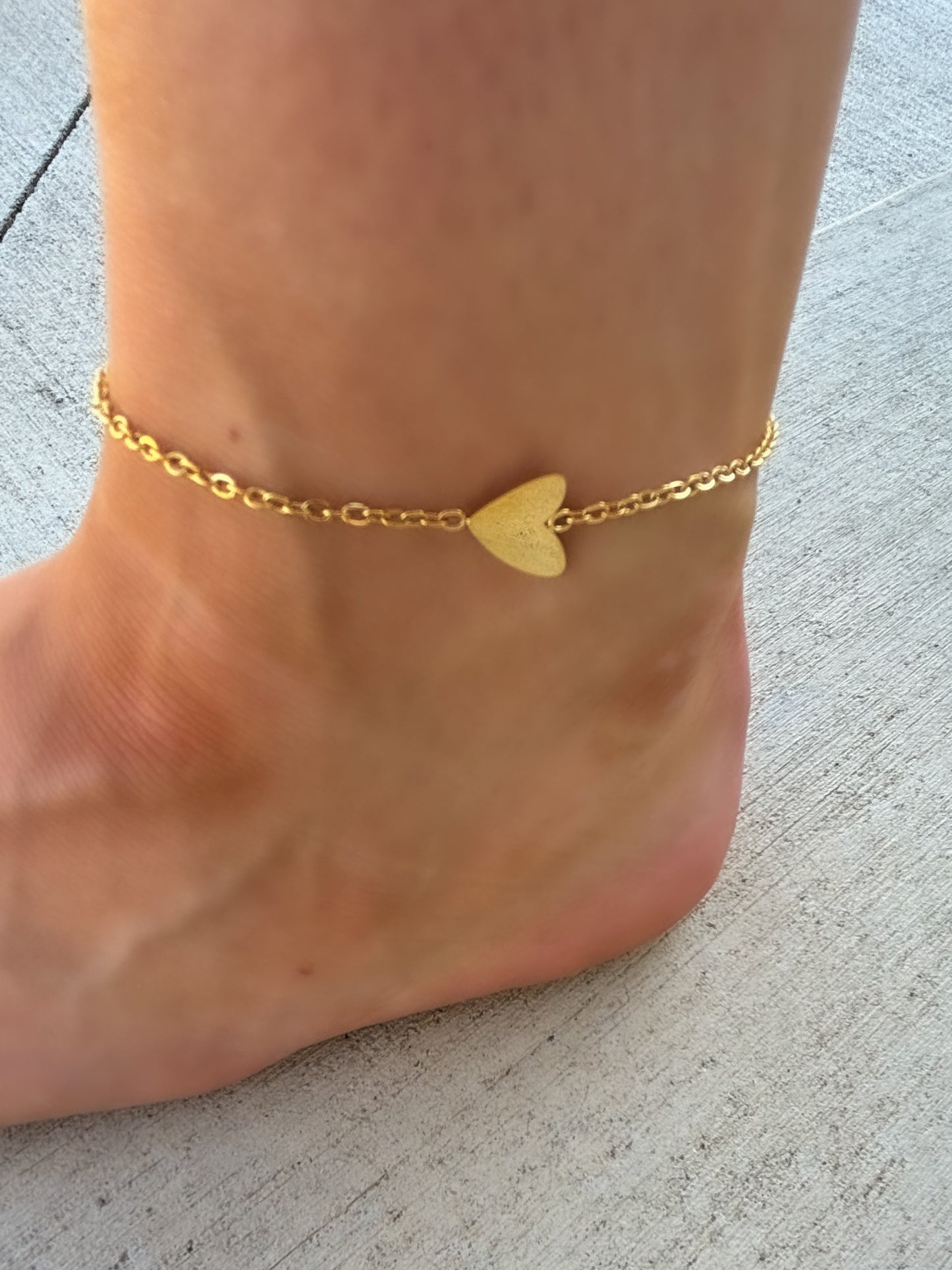 Heart Anklet