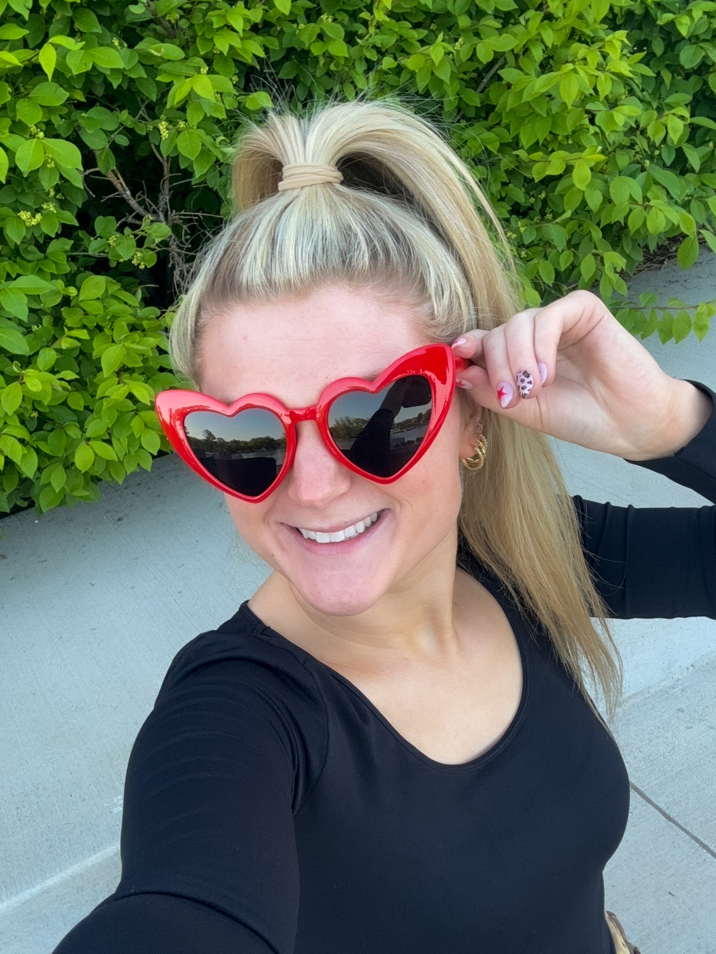 Red Heart Sunglasses