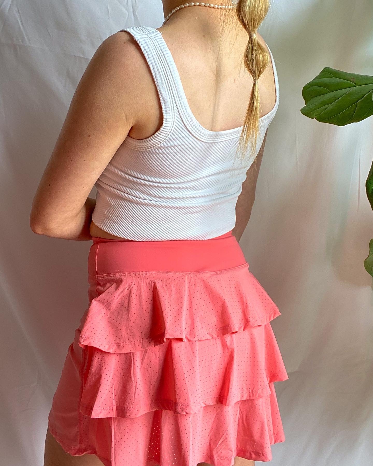 Coral tennis hot sale skirt